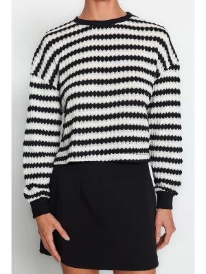 Zdjęcie produktu trendyol Sweter w kolorze biało-czarnym rozmiar: S
