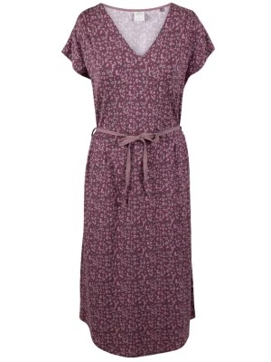 Zdjęcie produktu Trespass Sukienka "Lynsey" w kolorze bordowym ze wzorem rozmiar: L