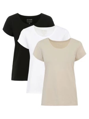 Zdjęcie produktu Trójpak T-shirtów damskich basic OCHNIK