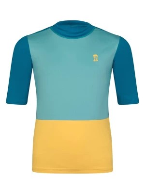 Zdjęcie produktu Trollkids Koszulka kąpielowa "Balestrand T" w kolorze żółto-niebieskim rozmiar: 104