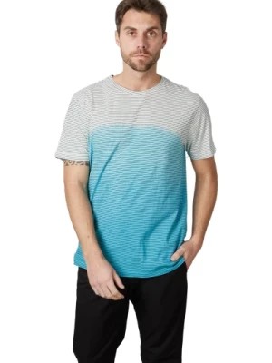 Zdjęcie produktu Turkusowe T-shirty z krótkim rękawem i gradientem Amaránto