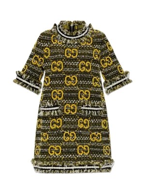 Zdjęcie produktu Tweedowa Mini Sukienka z Monogramem Gucci