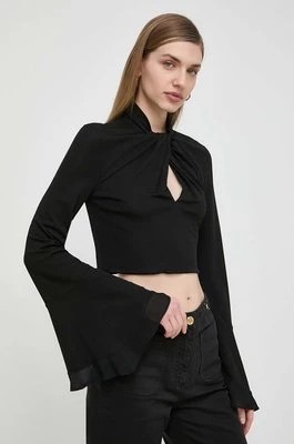 Zdjęcie produktu Twinset bluzka damska kolor czarny gładka