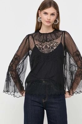 Zdjęcie produktu Twinset bluzka damska kolor czarny z aplikacją