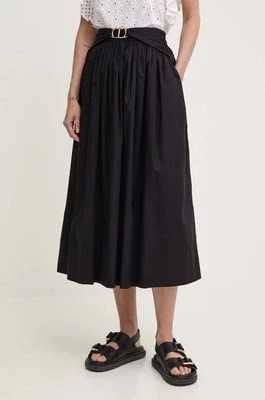 Zdjęcie produktu Twinset spódnica kolor czarny midi rozkloszowana