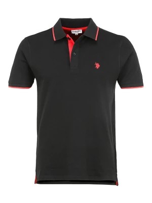 Zdjęcie produktu U.S. Polo Assn. Koszulka polo w kolorze czarnym rozmiar: M