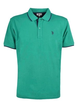 Zdjęcie produktu U.S. Polo Assn. Koszulka polo w kolorze zielonym rozmiar: L