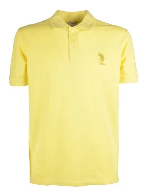 Zdjęcie produktu U.S. Polo Assn. Koszulka polo w kolorze żółtym rozmiar: L