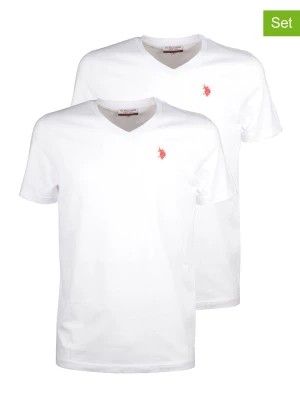 Zdjęcie produktu U.S. Polo Assn. Koszulki (2 szt.) w kolorze białym rozmiar: XXL