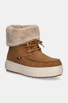 Zdjęcie produktu U.S. Polo Assn. śniegowce ICY kolor brązowy ICY001W/DHF1