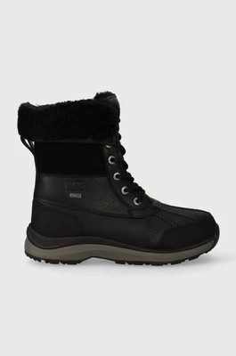 Zdjęcie produktu UGG buty Adirondack Boot III damskie kolor czarny na płaskim obcasie ocieplone 1095141