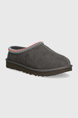 Zdjęcie produktu UGG kapcie zamszowe Tasman kolor szary 5955-DGRY