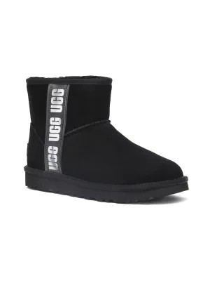 Zdjęcie produktu UGG Skórzane śniegowce W CLASSIC MINI SIDE LOGO II