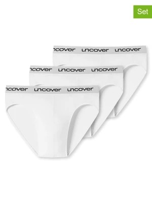 Zdjęcie produktu UNCOVER BY SCHIESSER Slipy (3 pary) w kolorze białym rozmiar: 3XL