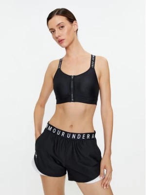 Zdjęcie produktu Under Armour Biustonosz sportowy Ua Infinity High Bra Zip 1373860 Czarny Fitted Fit