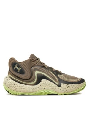 Zdjęcie produktu Under Armour Buty do koszykówki Ua Spawn 6 Mid Camo 3028338-200 Szary