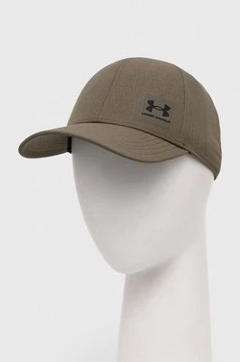 Zdjęcie produktu Under Armour czapka z daszkiem Iso Chill Armourvent kolor zielony gładka