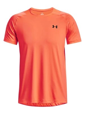 Zdjęcie produktu Under Armour Koszulka sportowa "Rush Emboss" w kolorze pomarańczowym rozmiar: S