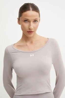 Zdjęcie produktu Under Armour longsleeve treningowy Train Seamless kolor fioletowy 1379150