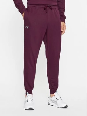 Zdjęcie produktu Under Armour Spodnie dresowe Ua Rival Fleece Joggers 1379774 Bordowy Loose Fit