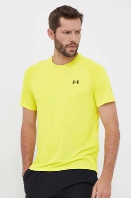Zdjęcie produktu Under Armour t-shirt treningowy kolor żółty gładki 1326413