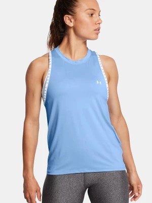 Zdjęcie produktu Under Armour Top sportowy "Knockout Novelty Tank" w kolorze błękitnym rozmiar: S