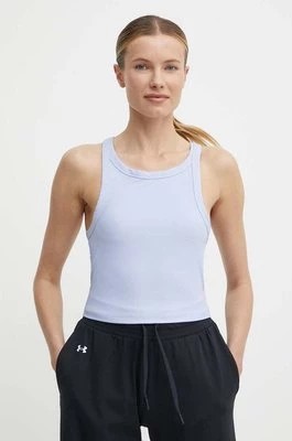 Zdjęcie produktu Under Armour top treningowy Meridian Rib kolor fioletowy