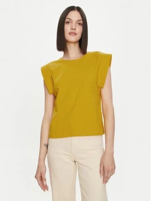 Zdjęcie produktu United Colors Of Benetton Bluzka 3BL0D1077 Żółty Regular Fit