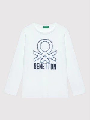 Zdjęcie produktu United Colors Of Benetton Bluzka 3I1XC105U Biały Regular Fit