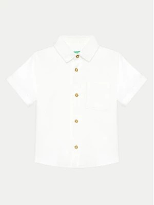 Zdjęcie produktu United Colors Of Benetton Koszula 5OK4GQ01K Biały Regular Fit