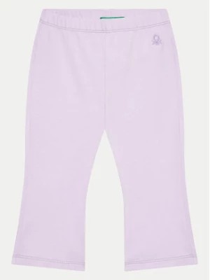 Zdjęcie produktu United Colors Of Benetton Legginsy 3DKEGF028 Fioletowy Flare Fit