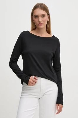 Zdjęcie produktu United Colors of Benetton longsleeve bawełniany kolor czarny 3096D102Q