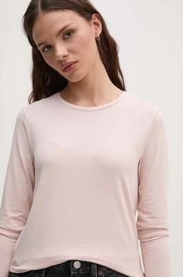 Zdjęcie produktu United Colors of Benetton longsleeve damski kolor różowy