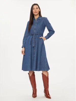 Zdjęcie produktu United Colors Of Benetton Sukienka jeansowa 4RZKDV07A Niebieski Regular Fit