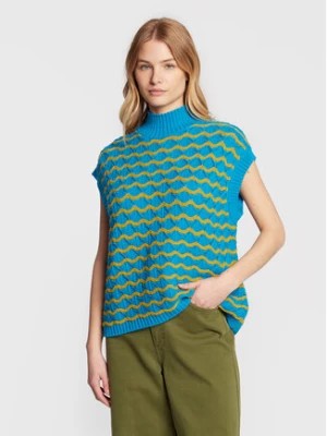 Zdjęcie produktu United Colors Of Benetton Sweter 127NE200V Niebieski Regular Fit