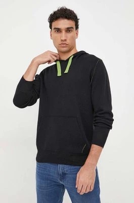 Zdjęcie produktu United Colors of Benetton sweter męska kolor czarny