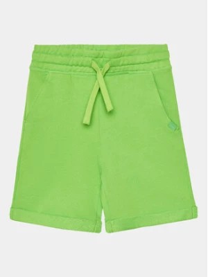 Zdjęcie produktu United Colors Of Benetton Szorty sportowe 3J68C901G Zielony Regular Fit