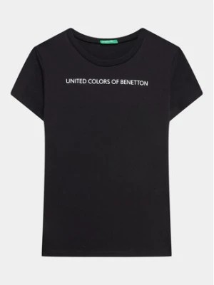 Zdjęcie produktu United Colors Of Benetton T-Shirt 3096C10D2 Czarny Regular Fit