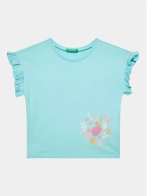 Zdjęcie produktu United Colors Of Benetton T-Shirt 3096G1093 Niebieski Regular Fit