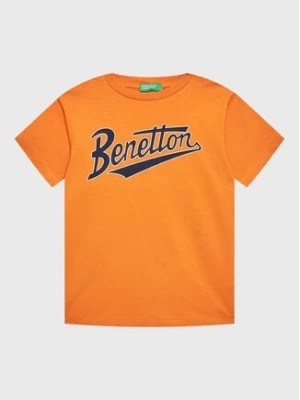 Zdjęcie produktu United Colors Of Benetton T-Shirt 3I1XC10A1 Pomarańczowy Regular Fit