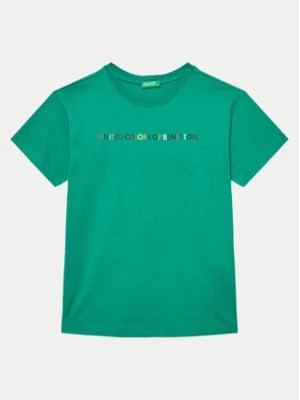 Zdjęcie produktu United Colors Of Benetton T-Shirt 3I1XC10JL Zielony Regular Fit