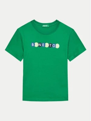 Zdjęcie produktu United Colors Of Benetton T-Shirt 3I1XG10EH Zielony Regular Fit