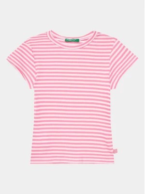 Zdjęcie produktu United Colors Of Benetton T-Shirt 3W5BG10D4 Różowy Slim Fit