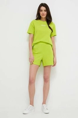 Zdjęcie produktu United Colors of Benetton t-shirt lounge bawełniany kolor zielony