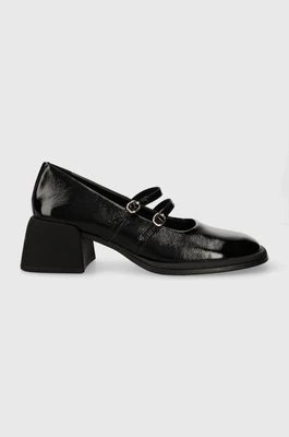 Zdjęcie produktu Vagabond Shoemakers czółenka skórzane ANSIE kolor czarny na słupku 5645.460.20