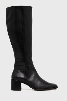 Zdjęcie produktu Vagabond Shoemakers Kozaki skórzane Stina damskie kolor czarny na słupku