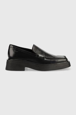 Zdjęcie produktu Vagabond Shoemakers mokasyny skórzane EYRA damskie kolor czarny na płaskim obcasie 5350.214.20