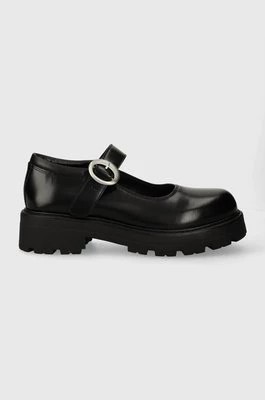 Zdjęcie produktu Vagabond Shoemakers półbuty skórzane COSMO 2.0 damskie kolor czarny na płaskim obcasie