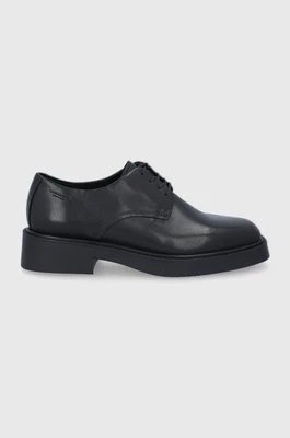 Zdjęcie produktu Vagabond Shoemakers Półbuty skórzane damskie kolor czarny na platformie