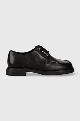 Zdjęcie produktu Vagabond Shoemakers półbuty skórzane JACLYN damskie kolor czarny na płaskim obcasie 5638.201.20